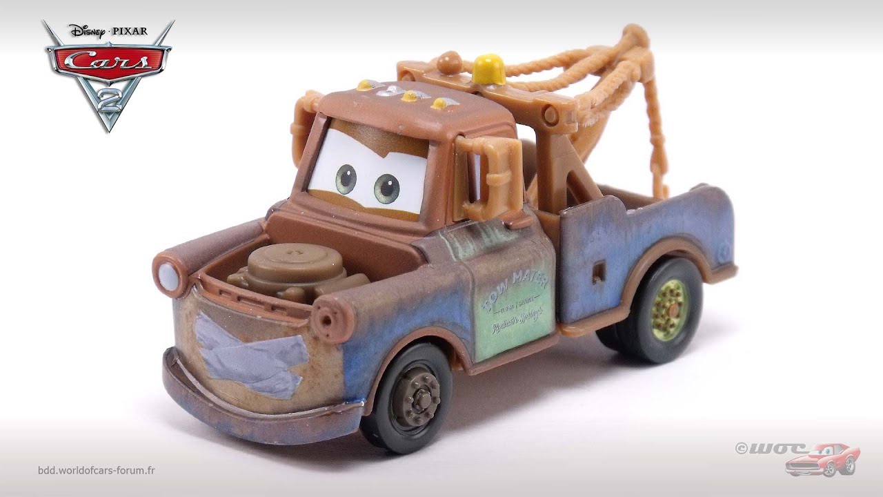 BDD World of Cars - Mater with Duct Tape - YouTube