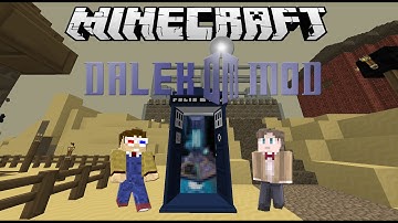 Minecraft Mod Showcase - The Dalek Mod