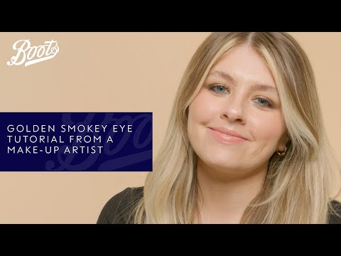 How to do a gold smokey eye | Boots UK