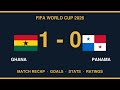 Ghana 1-0 Panama 🇬🇭 — World Cup 2026 Recap | Goals, Stats & Ratings