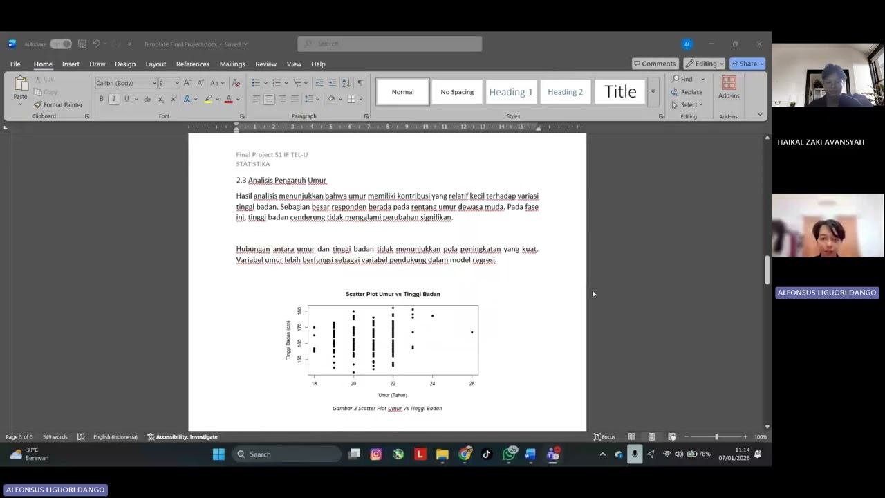 Presentasi Tugas Besar Statistika