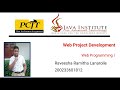 Web Project Development