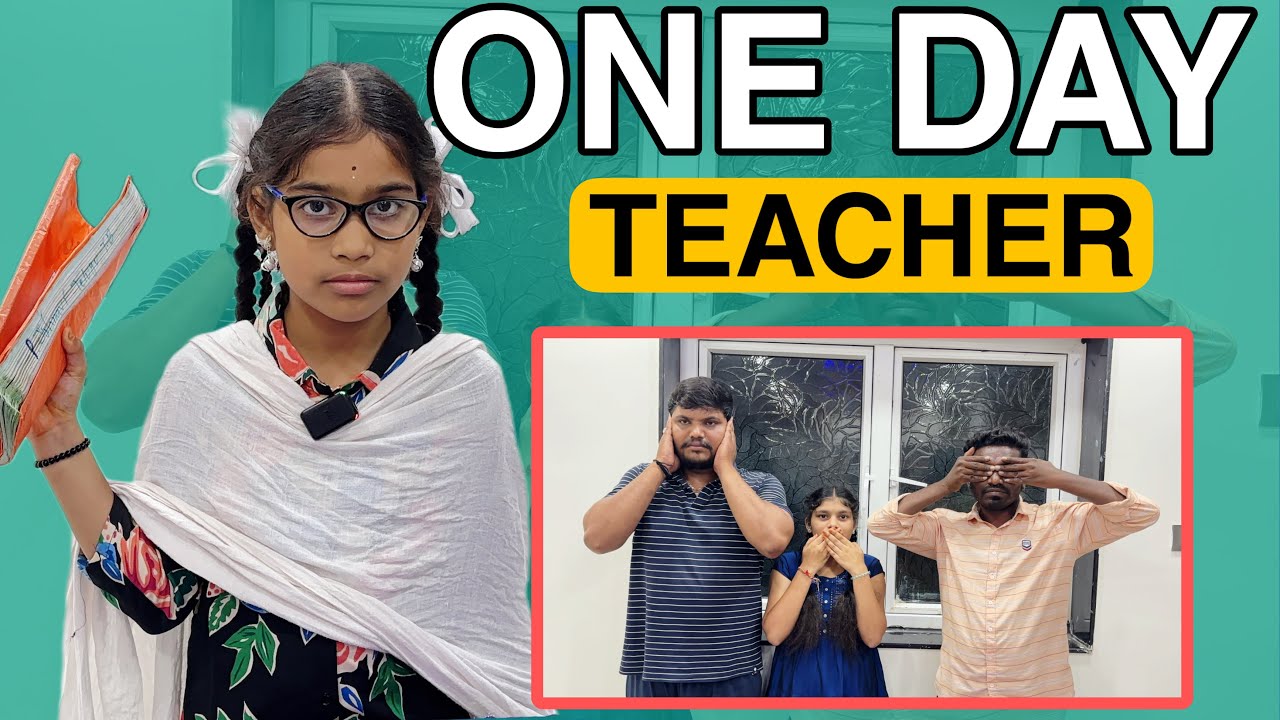 ONE DAY TEACHER || comedy video || rider mallesh atoz || janavi teacher video || funny teacher vide
