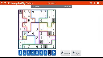 Microsoft Sudoku Irregular Easy, November 29, 2024, Daily Challenges