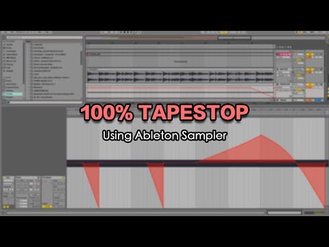 Genuine Tape Stop Effect in Ableton: Bending Pitch and Time (with No VSTs)
