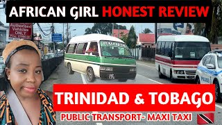 NOT WHAT I EXPECTED! African Girl's Honest Reaction to Trinidad  & Tobago Public transportation