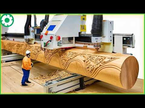 Wood is Harvested and Processed This Way - Wood CNC, Wood Carving Machines & Lathe Machines