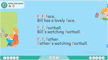 Nghe Tiếng Anh Lớp 1 mới / Unit 15. At the football match [ Happy Learning English ]