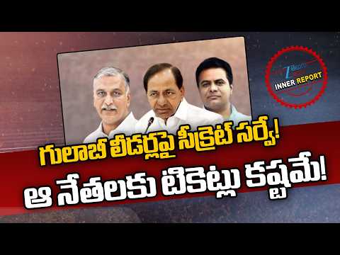 KCR | KTR | BRS MLA's Report | గులాబీ లీడర్లపై సీక్రెట్ సర్వే! ఆ నేతలకు టికెట్లు కష్టమే! | ZEE News - ZEE24TELUGUNEWS
