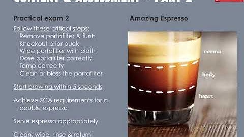 SCA Barista Foundation Module - Part 6 - Sharing my old PowerPoint slides with content explanations