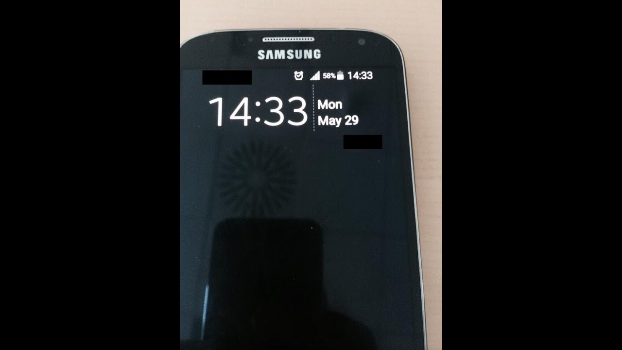 Fix black screen of death Samsung galaxy s4 YouTube