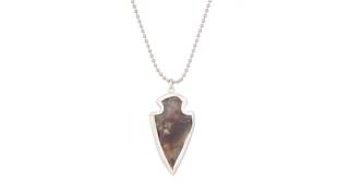 Chan Luu Sterling Silver 22 Necklace W Arrowhead Sku8952067