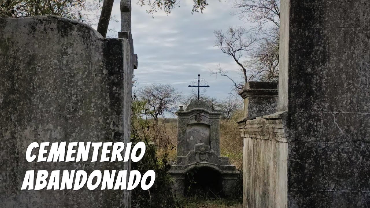 Un CEMENTERIO ABANDONADO del SIGLO XIX - Providencia, Santa Fe, Argentina.