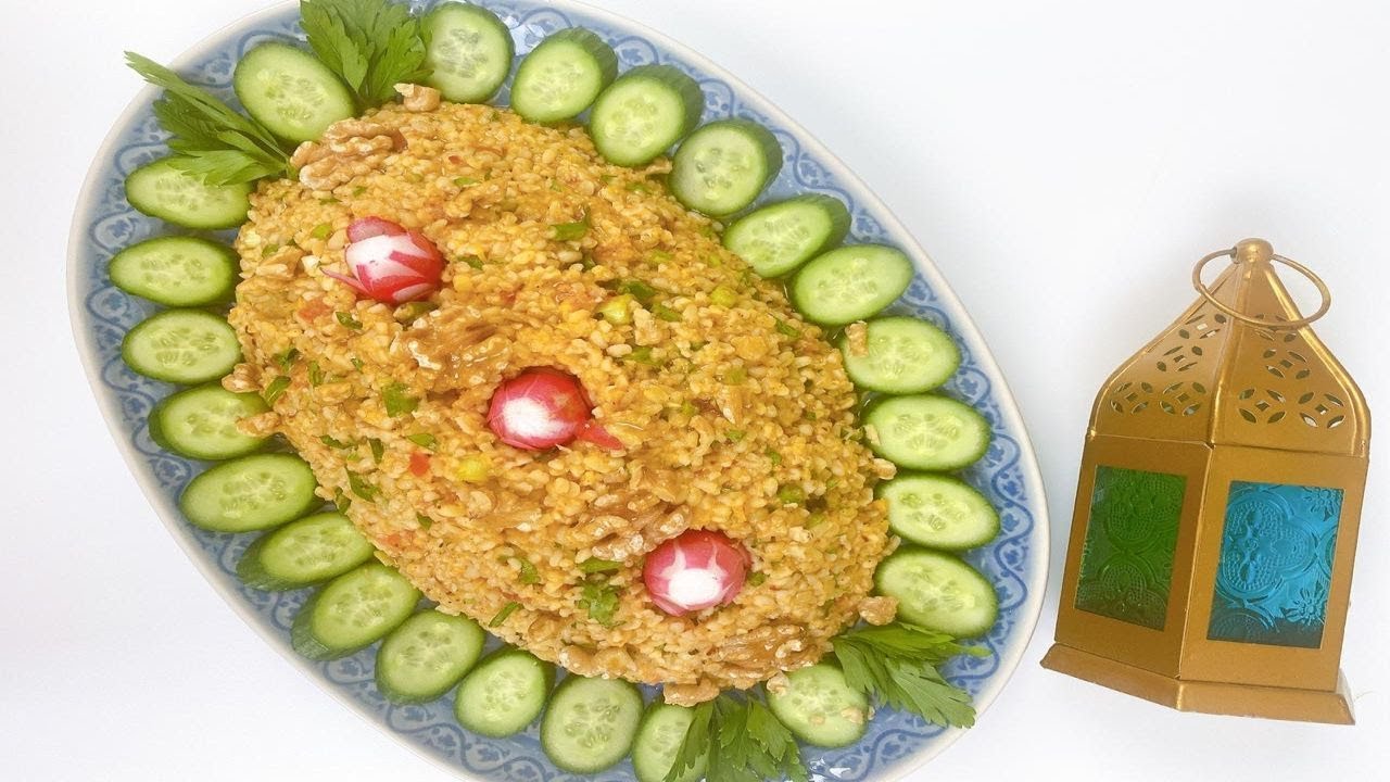 برغل بالعدس وصفة صحية بزيت الزيتون لطبق مفيد وشهي فى رمضان #رمضان_2020