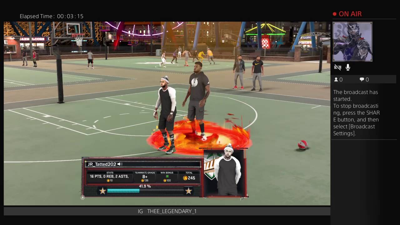 JR_Tatted202's Nba 2k17 Park  Drop Off