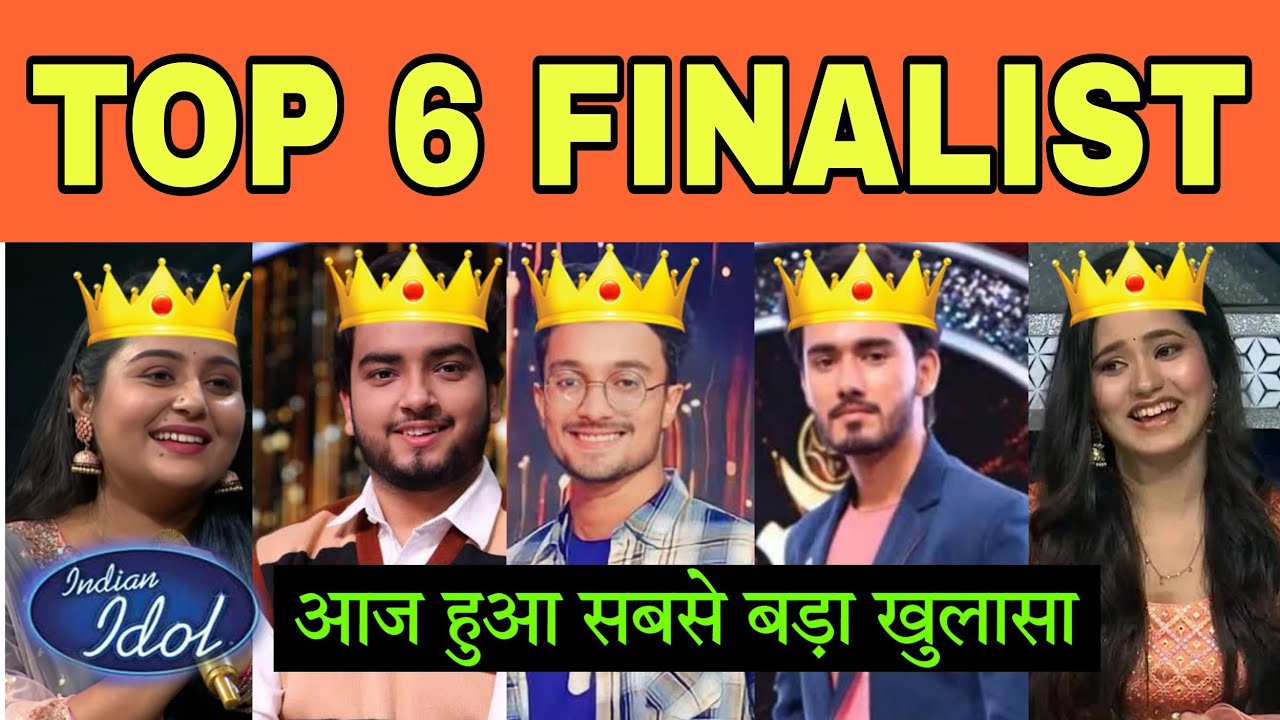 Indian Idol 13 Top 6 finalist Indian Idol Season 13 Indian Idol 13