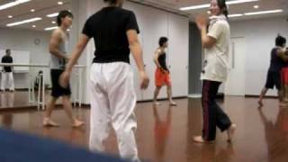 キックボクシング教室・雷迅20100902_2大阪府大東市
