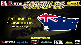 SIMRIGS V8 Veterans II Season 28 II Split 2 II Round 8 II Sandown