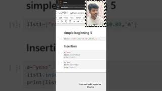 List operations in python Beginner series part 5 #python #pythonbeginner #coding #pythonprogramming