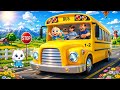 Wheels on the bus go round and round song | nursery rhymes for babies | Play wheels on the bus video