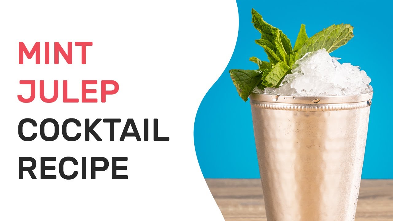 Mint Julep Cocktail Recipe in Under 1 Minute 🌱