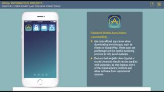 Information Security for Mobile Devices | MedBridge screenshot 1