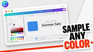 How to Use the Color Picker in Canva (Palette Sampling Accuracy)