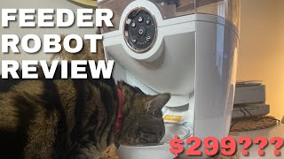 Feeder-Robot Review: Is it Worth Your $299 I Tried It On My Cat