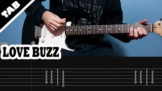 Love Buzz - Nirvana Guitar Tab Lesson Tutorial