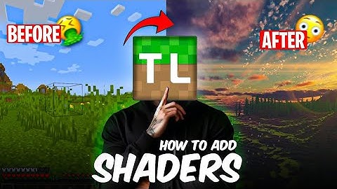 Install shaders for Minecraft for free ... Step by step 3D shaders!!!