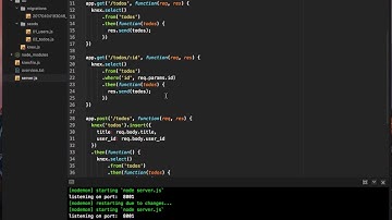 KnexJS Tutorial - 7 - Updating rows in Postgres