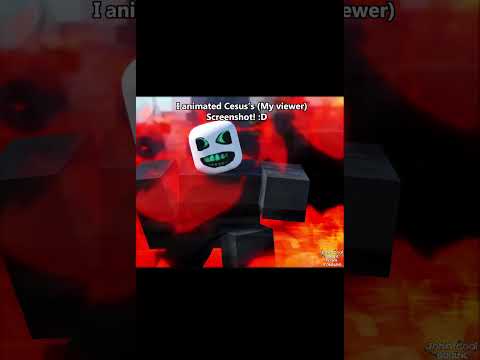 I animated my viewer's screenshot :D #dieofdeath #roblox #robloxanimation #pursuer #artful #memes