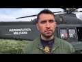 Esercitazione dell&#39;Aeronautica Militare a Casaliggio - Piacenza