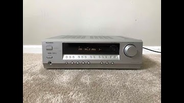 How to Factory Reset Onkyo TX-SR304 5.1 Home Theater Surround Receiver