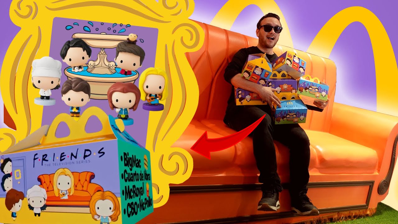 🛋️ ¡LA COLECCIÓN DE FRIENDS DE MCDONALDS! 🍔 - YouTube