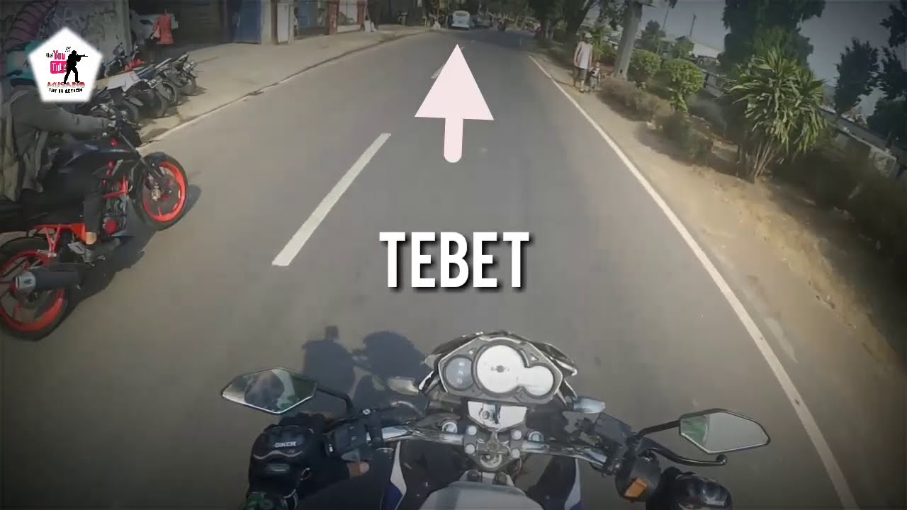 HAMPIR BENTROK DENGAN PAK POLISI LALU LINTAS DI JALAN ! MAAF YAH PAK