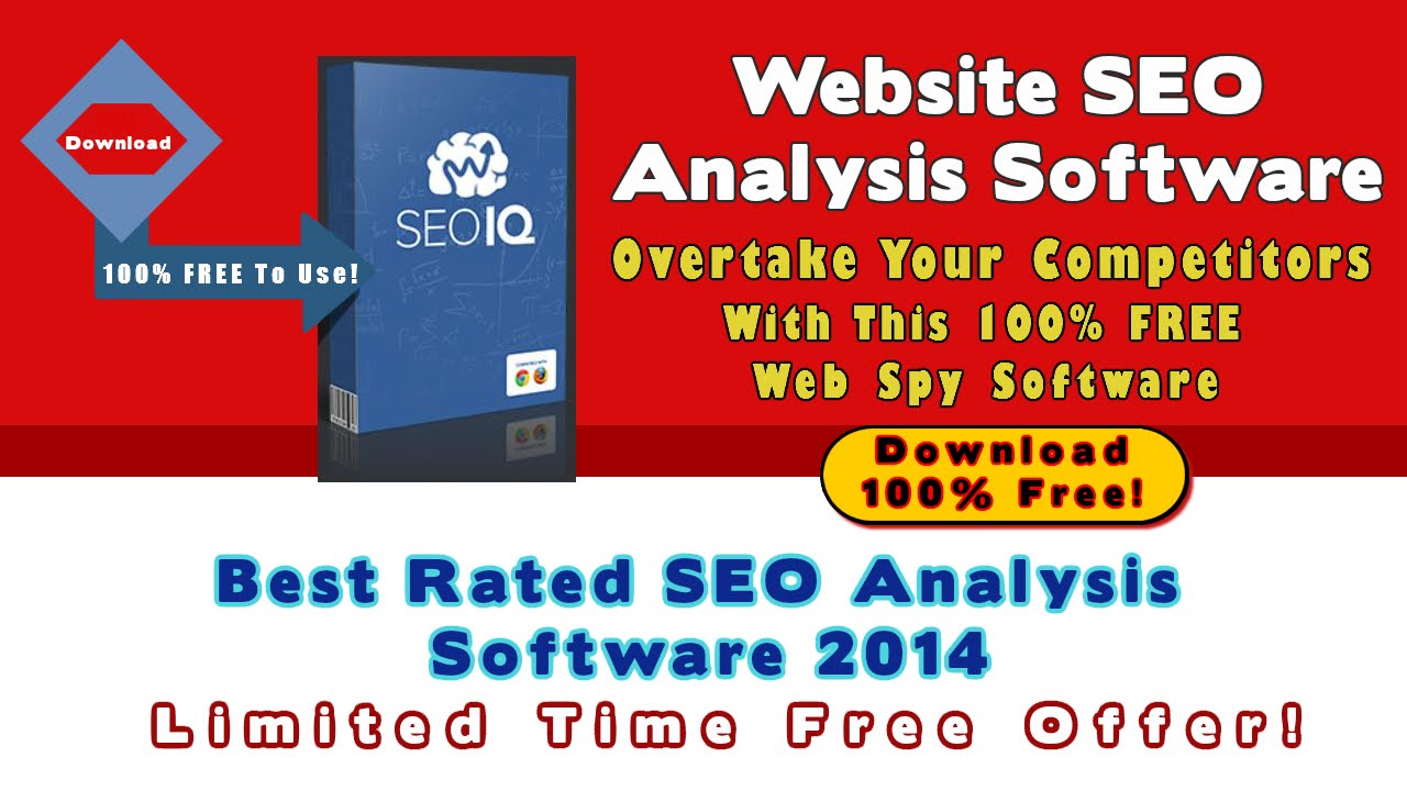 Website SEO Analysis Software - Get SEO IQ Analysis Software 100% Free