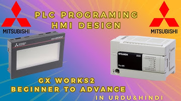 GX Works2 Rising & Falling Edge | Mitsubishi PLC LDP & LDF Instruction | Hindi Urdu Tutorial 4