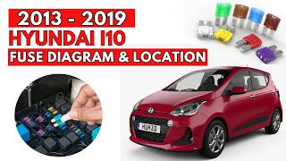 Hyundai i10 (2013-2019) Fuse Box Location & Diagrams User Guide Hyundai i10 (2013-2019) Fuse Box Location & Diagrams User Guide
