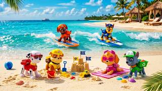 🏖️ PAW Patrol Has Fun Playing at the Beach! 🌊 | PAW Patrol Unboxing | Toys Pretend Play