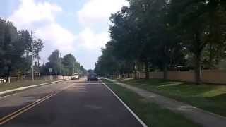 Driving Biscayne Blvd Jacksonville Fl Florida