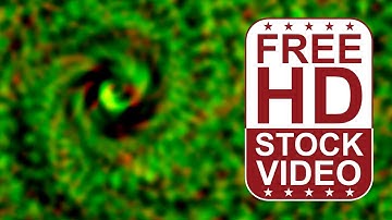 Free Stock Videos – abstract animated colorful green spiral like hurricane eye moving slowly