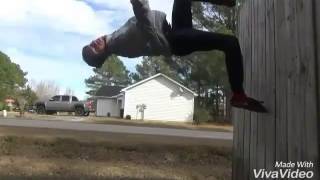 Here's an awesome wallflip fail from a while ago  #fail #wallflip