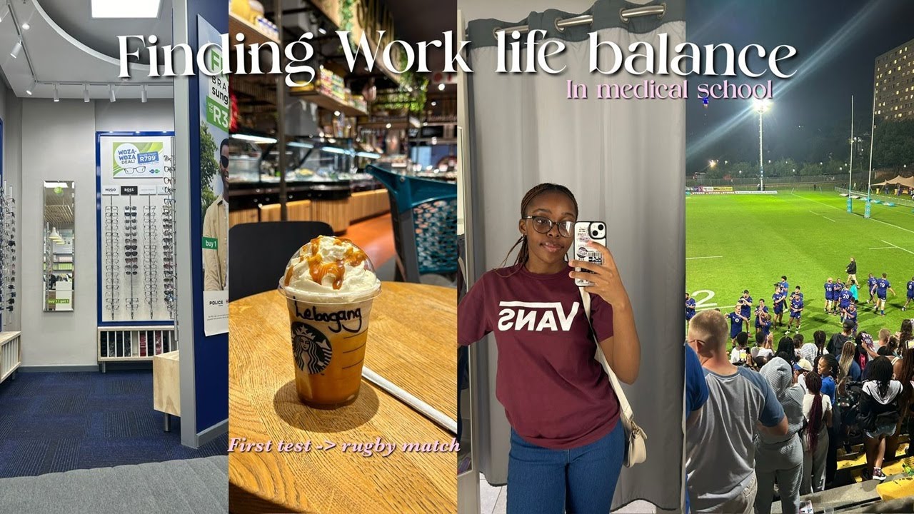 Finding Work-Life Balance in Medical School - YouTube