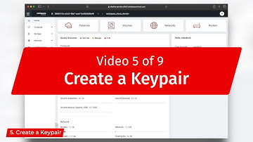 Video 5/9: How to Generate SSH Keypairs for Secure Access in Rackspace OpenStack Flex
