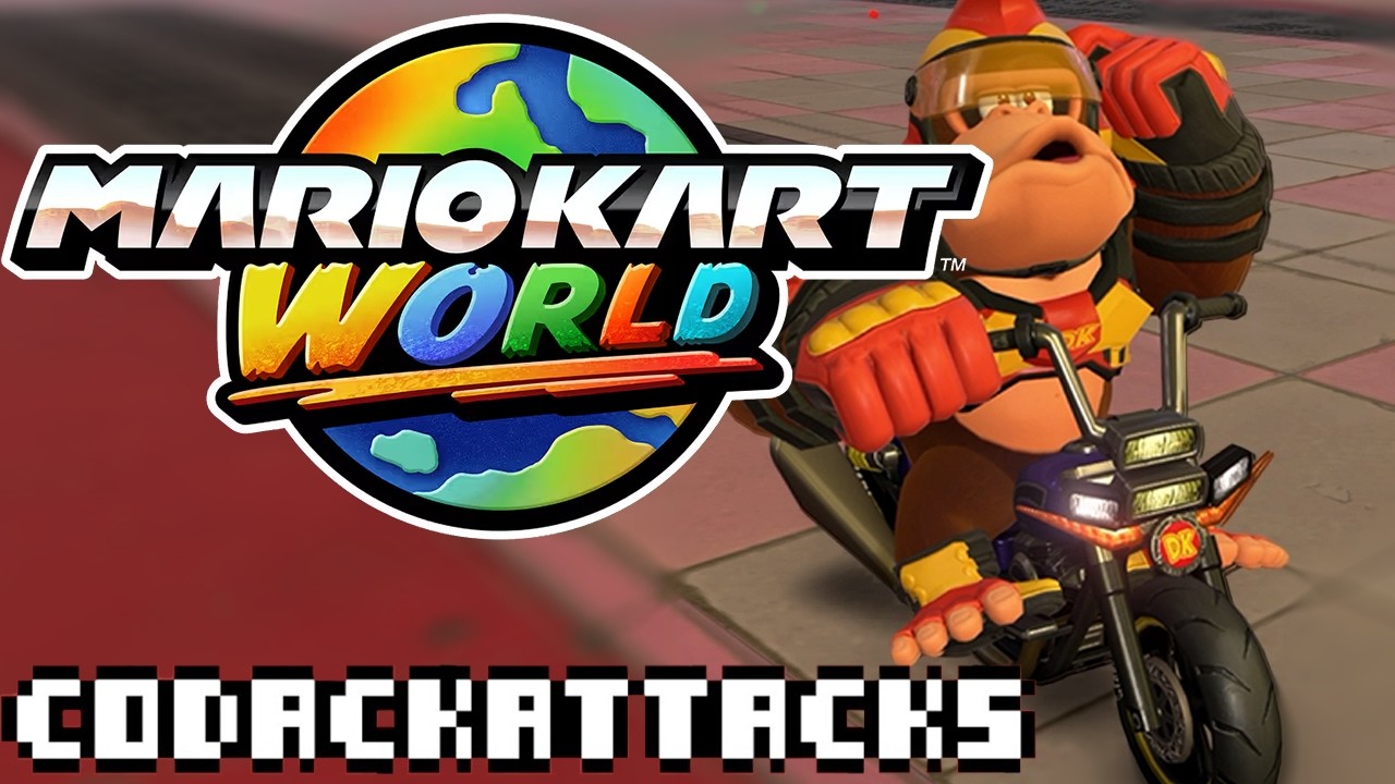 CodackAttacks MARIO KART WORLD Knock Out Tour DK Banana Edition