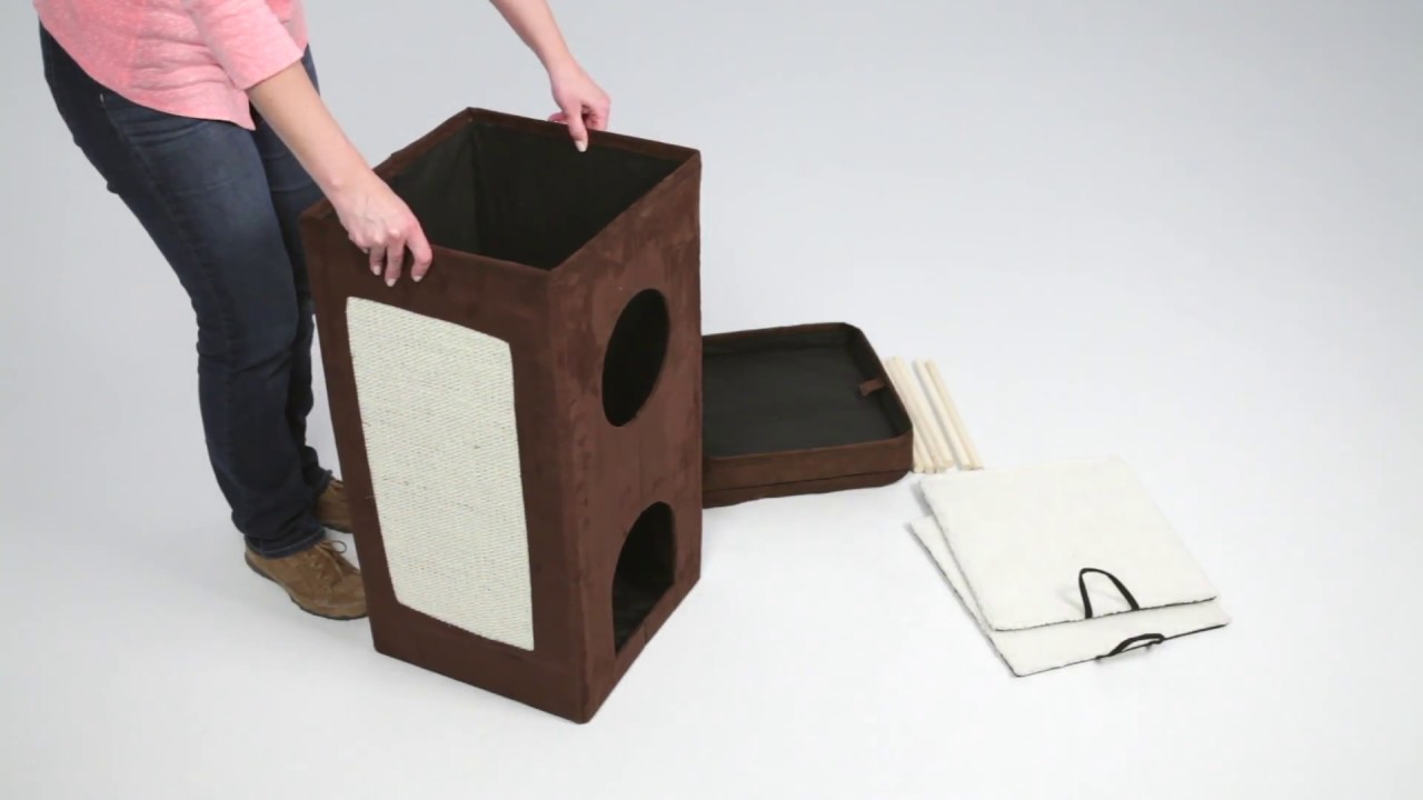 Cat Condo Assembly YouTube