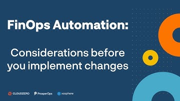 FinOps Automation: Considerations before you implement changes with Erik Peterson at @cloudzero6299