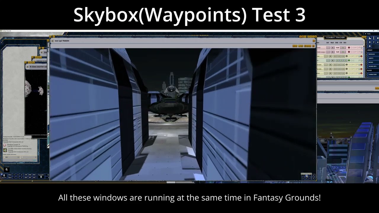 Skybox test demo reel