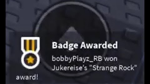 JToH Secret Badge...